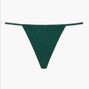 MICROFIBER STRING THONG